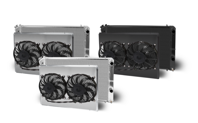 1970-1981 Firebird/Trans Am LSX Double Pass Aluminum Radiator and Shroud