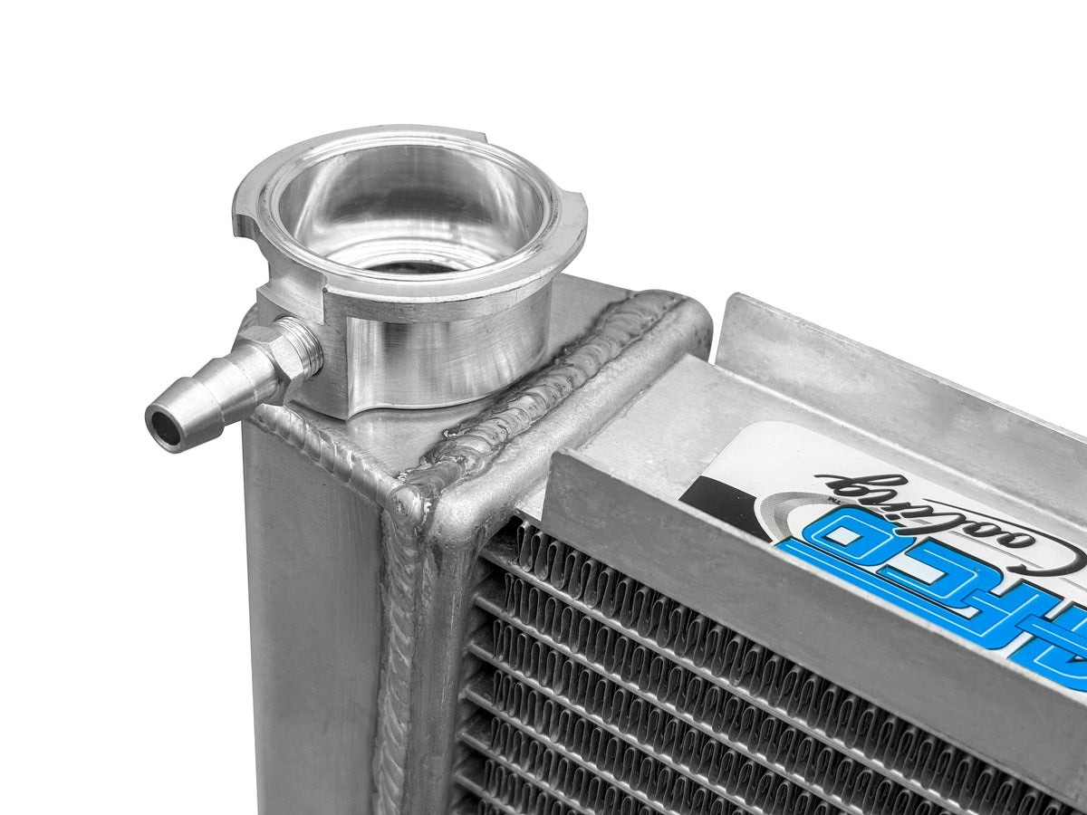 Radiator, Universal Inlet, Double Pass, 19" Tall x 26" Wide