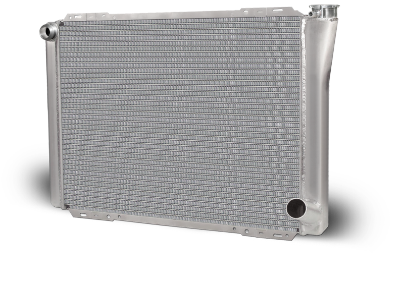 Aluminum Radiator Circle Track 28 Inch Single Pass Chevy 16AN Inlet