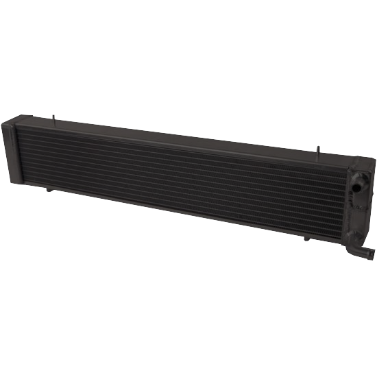 Aluminum Black Heat Exchanger 2003-04 Mustang Cobra Double Pass (L - 31”) X (W - 3”) X (H - 5-13/16”)*