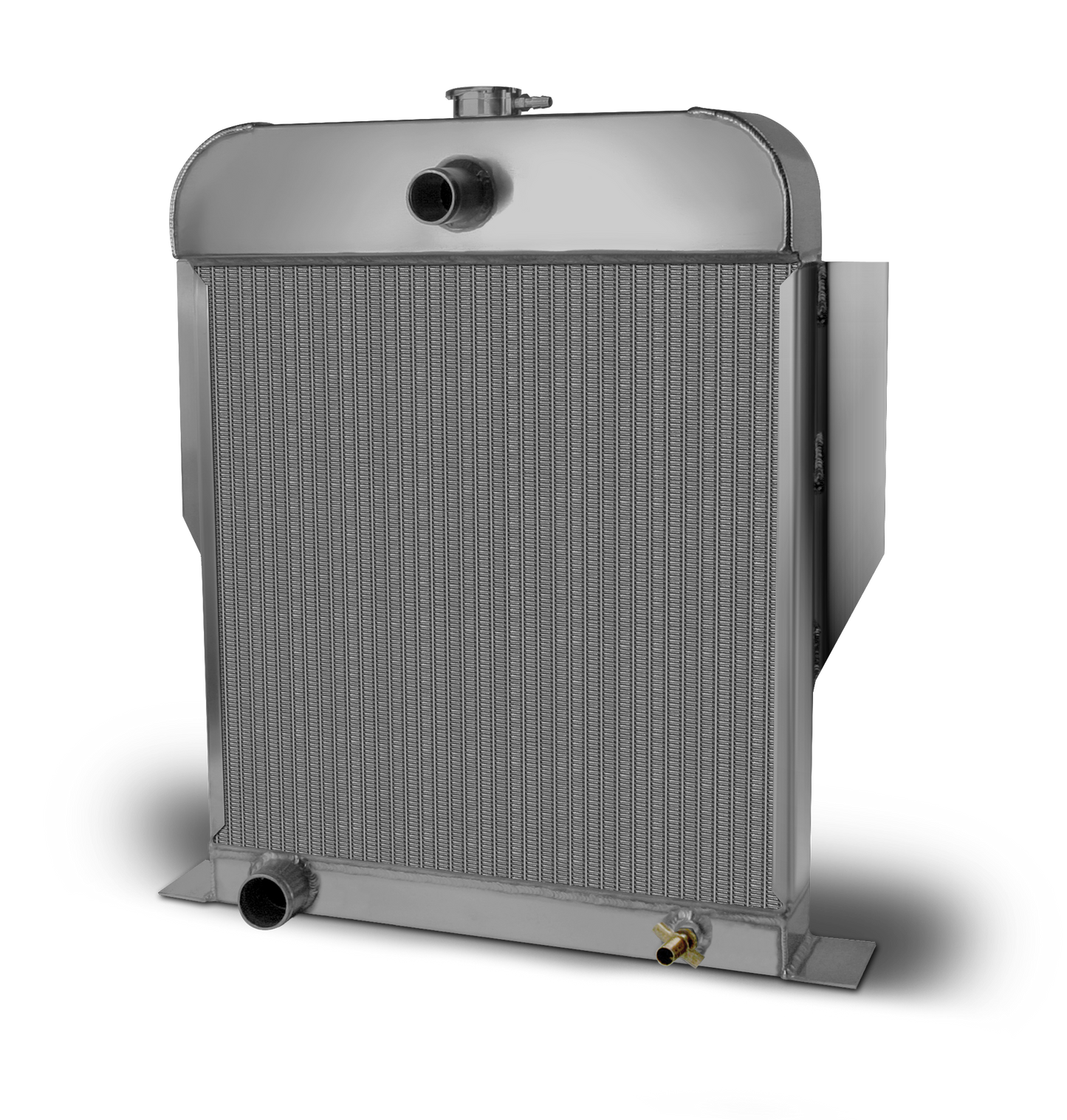 1949-53 Ford Car Aluminum Radiator and Shroud