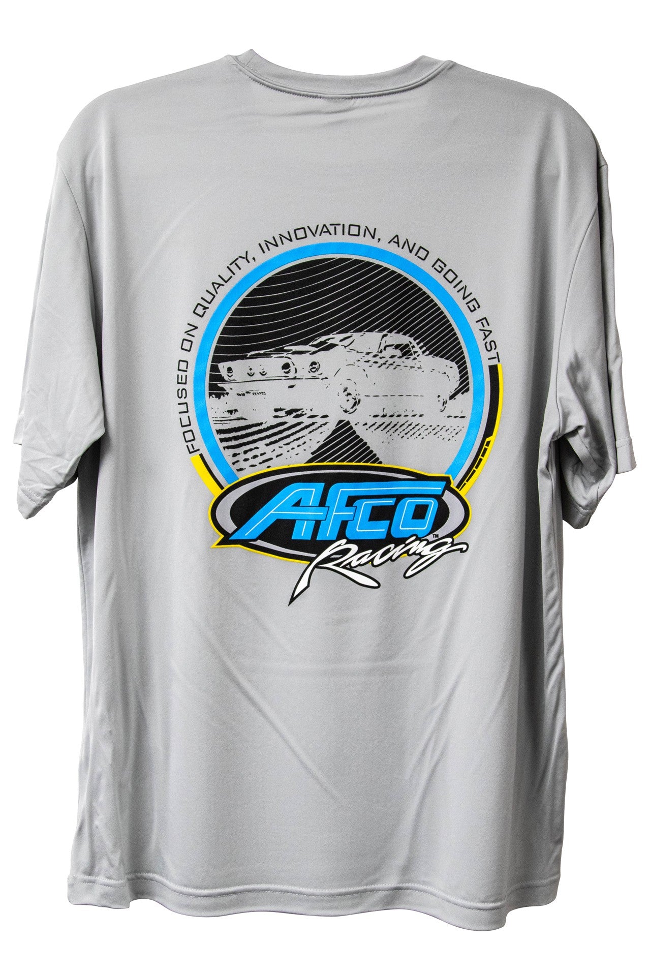 AFCO Moisture-Wicking T-Shirt - Silver