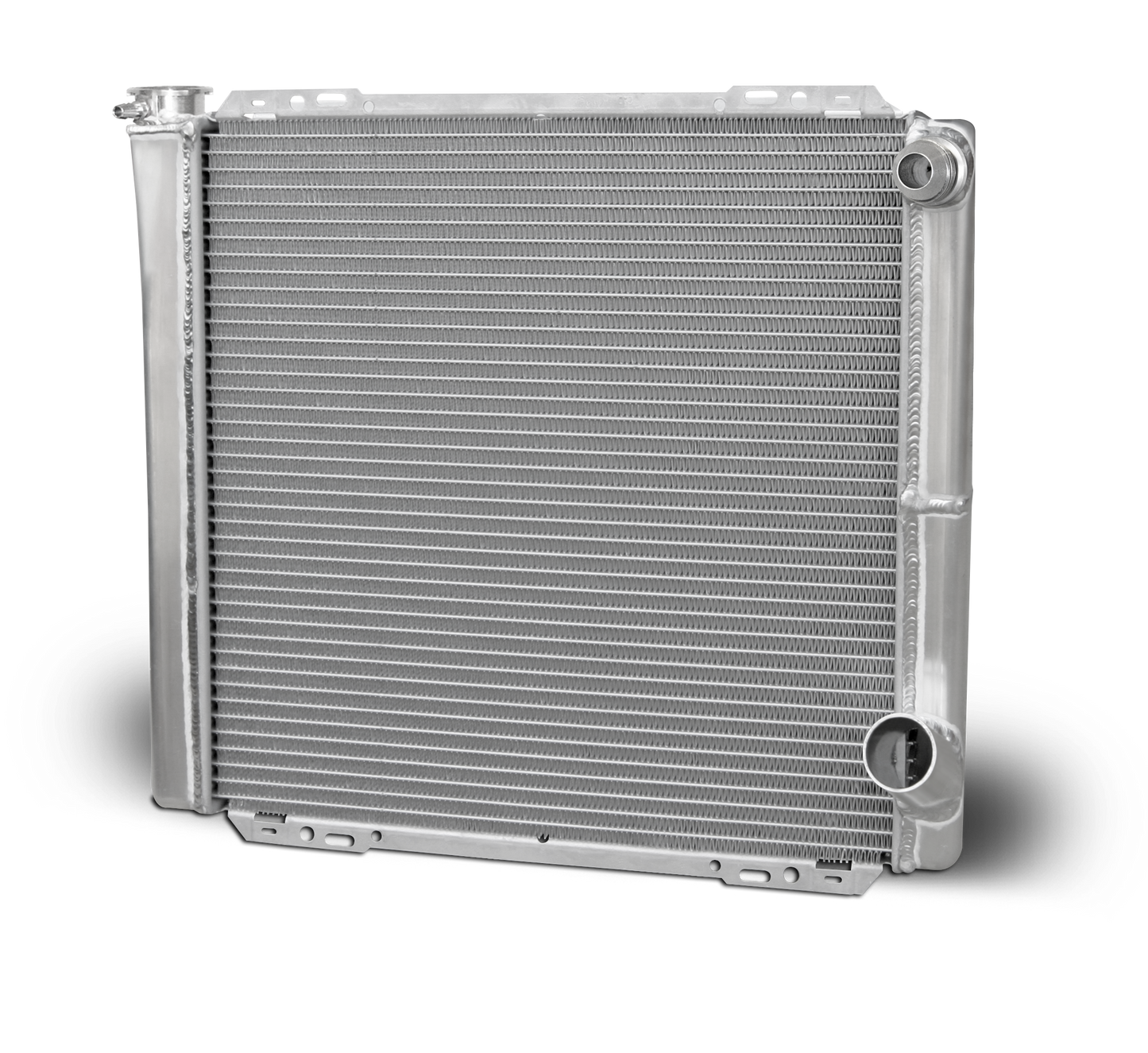 Aluminum Radiator Circle Track 22 Inch Double Pass Chevy 16AN Inlet