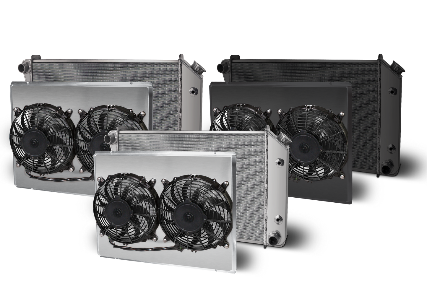 1978-81 Lemans 1978-87 Monte Carlo Chevy Aluminum Radiator and Shroud