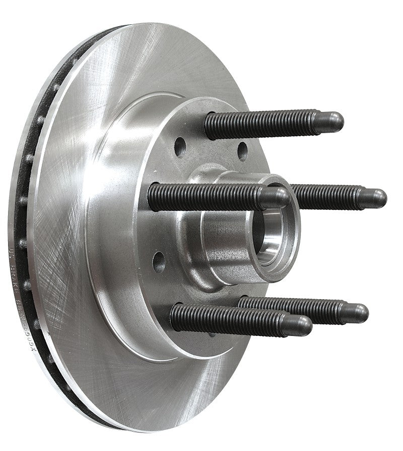 5/8 Inch Coarse Studs On 5 X 5 Pattern Long Stud Hybrid Rotor