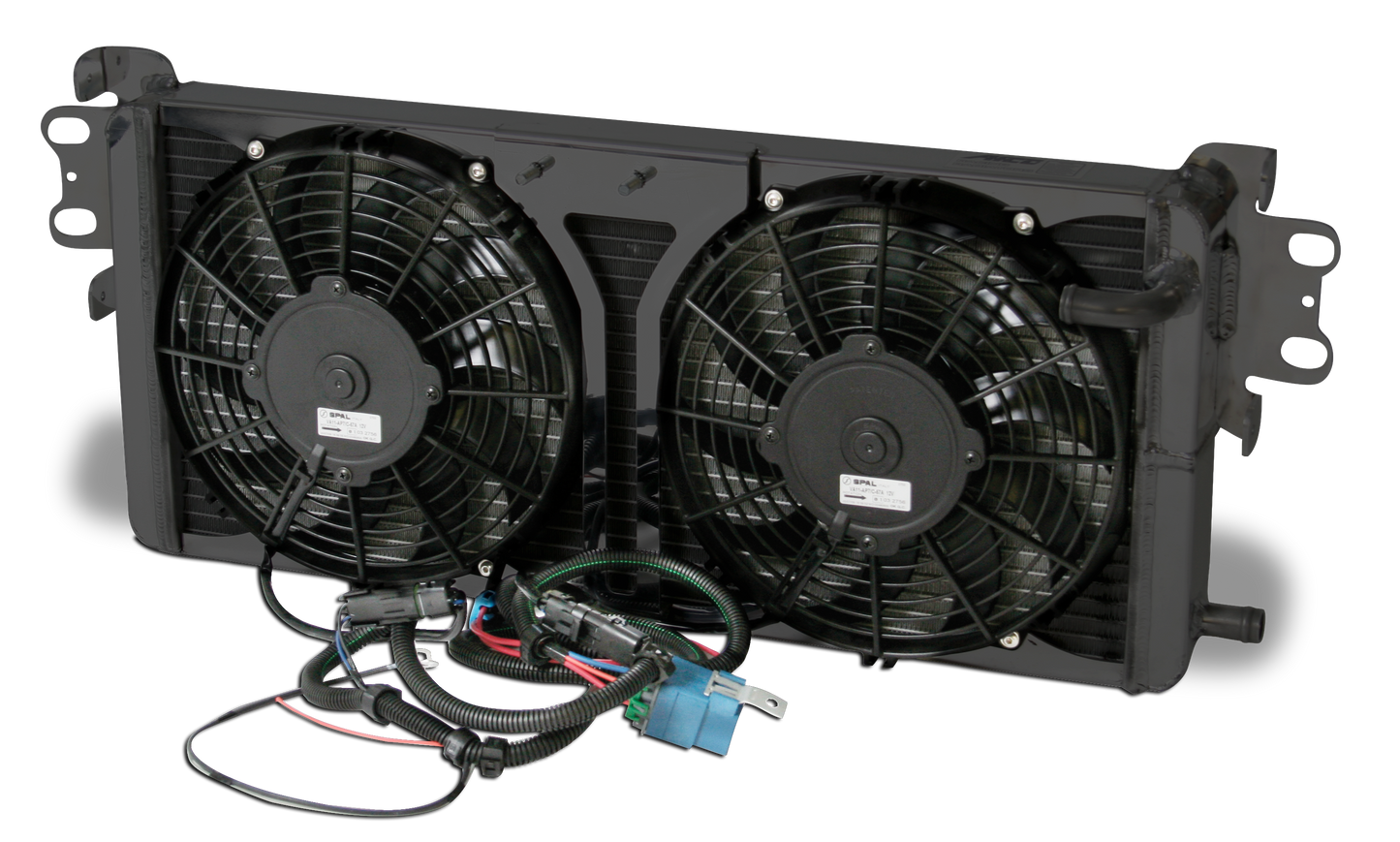 2007 - 2012 Shelby GT500 Double Pass Aluminum Heat Exchanger With Fans