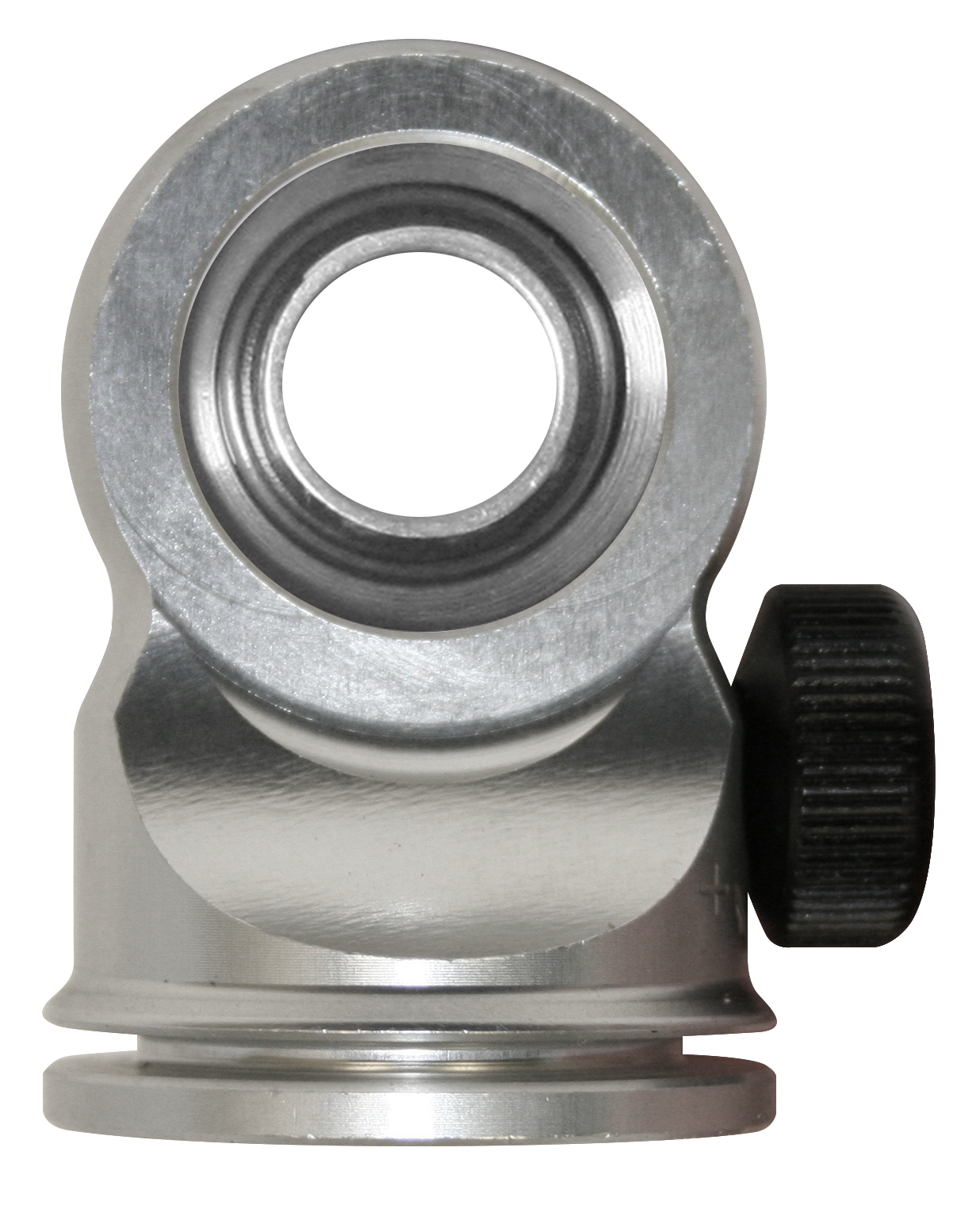 Aluminum Rod End Adjustable For 5/8 Shaft Short Clear W/ 1/2" Bearing