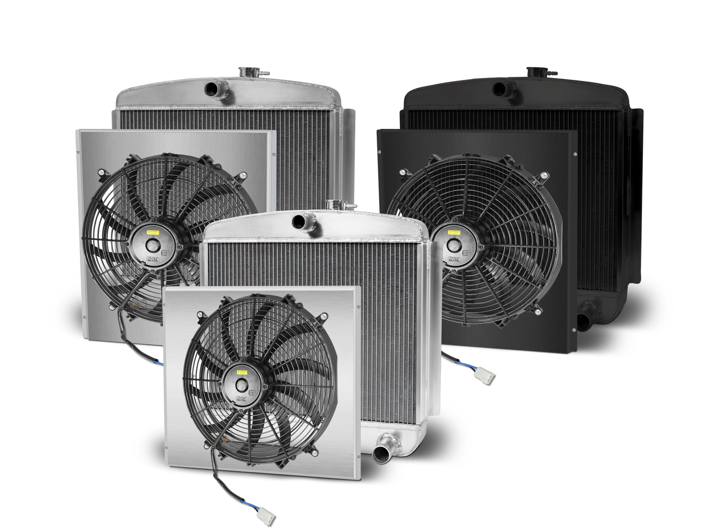 1949-54 Chevy Car Aluminum Radiator - Chevy Engine