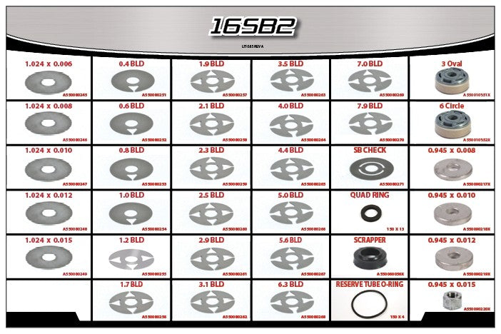 Rebuild Kit - Bleed Shims And Accessories