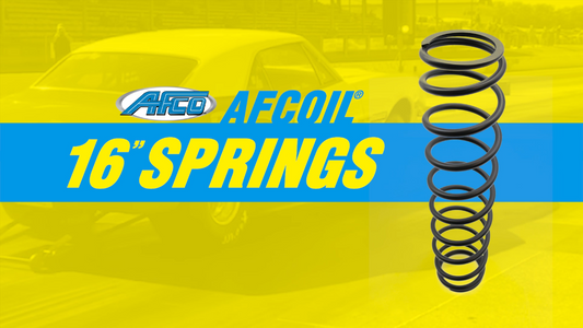 New 16" Black Springs from AFCO!