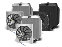 Aluminum Radiator and Shroud  1935-56 Ford F100