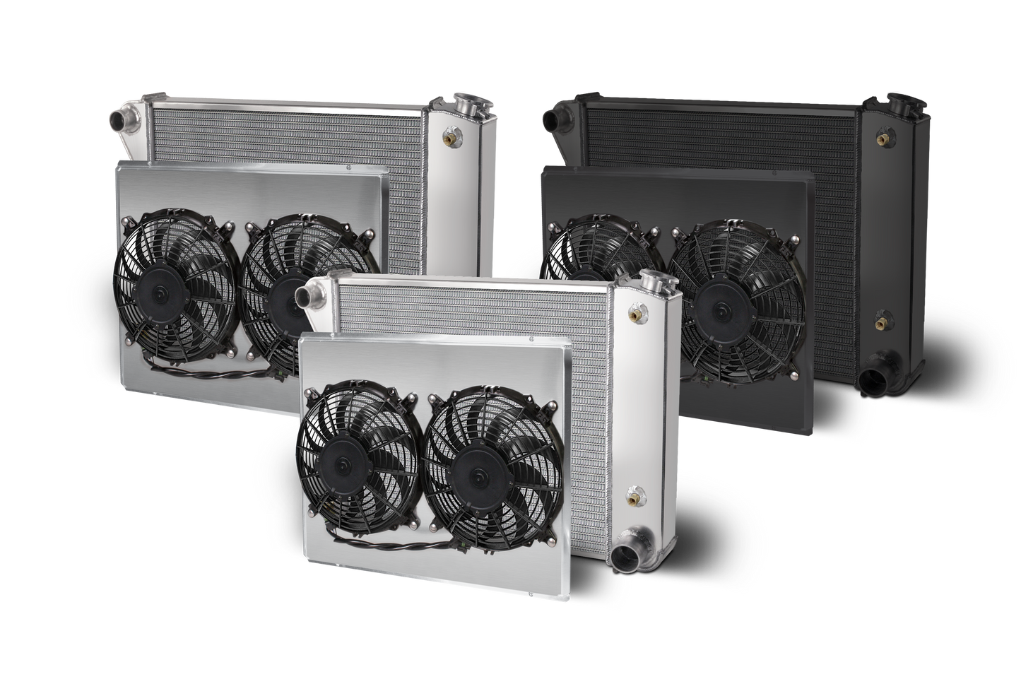 1968-74 Nova Aluminum Radiator and Shroud