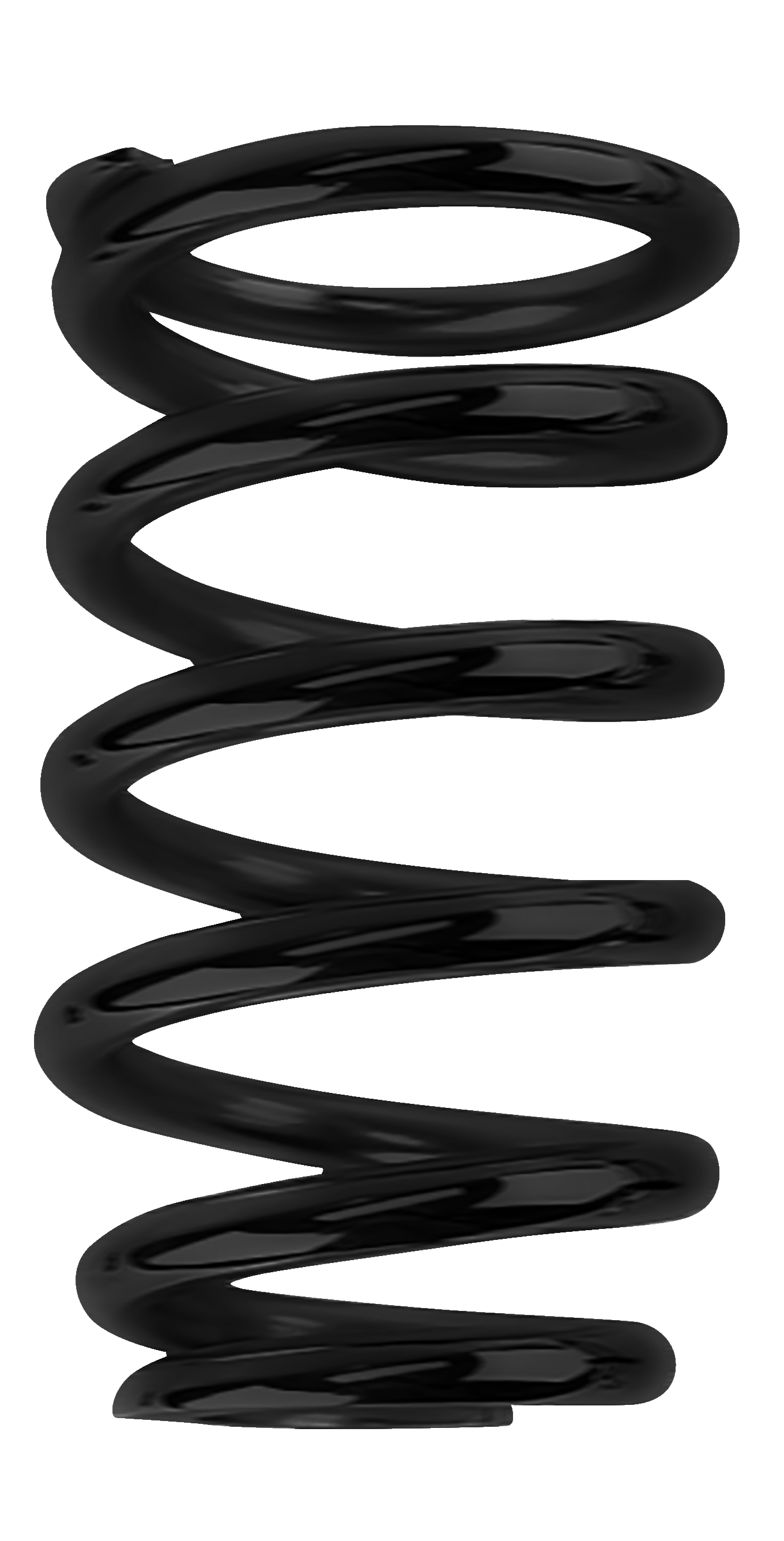 Tapered Spring 10" Tall 4" I.D. Top X 2-5/8" I.D. Bottom