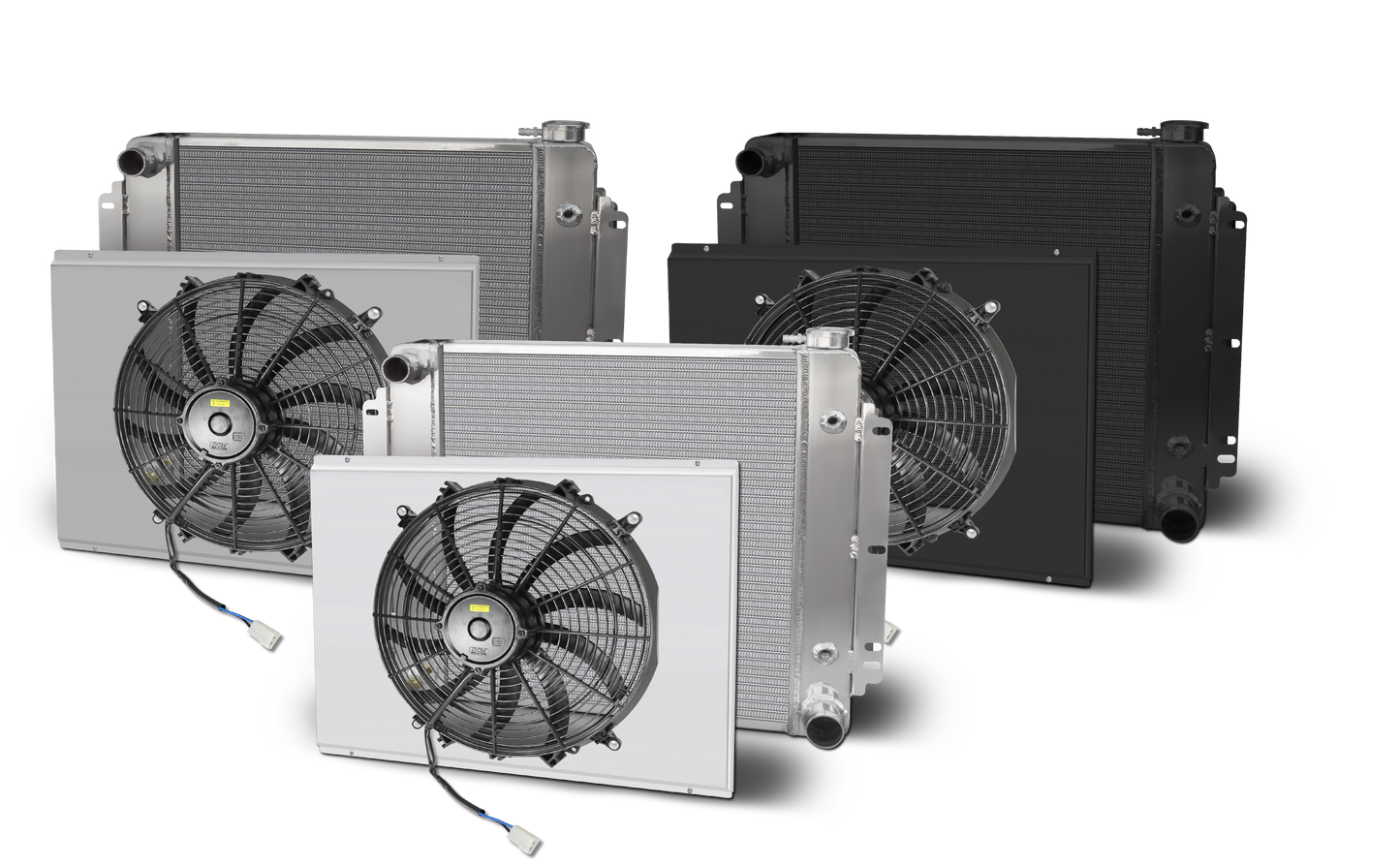 1962-1967 Nova Aluminum Radiator and Shroud