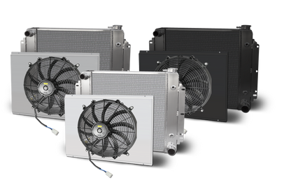 1962-1967 Nova Aluminum Radiator and Shroud