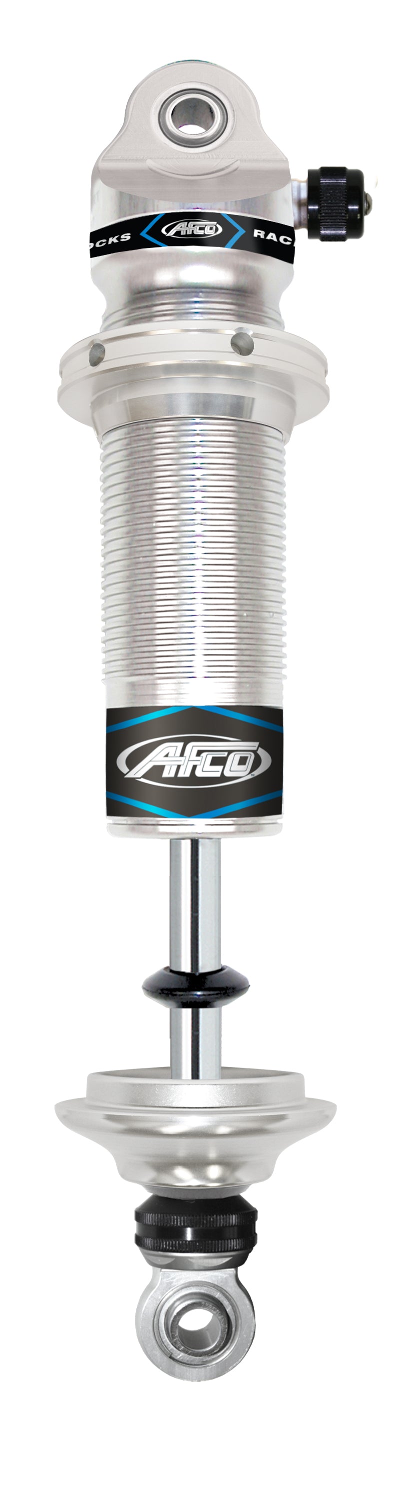 Aluminum 3 Inch Stroke Coil-Over Double Adjustable Pro Touring Clear 13.9 Inch  Comp 20.09 Ext