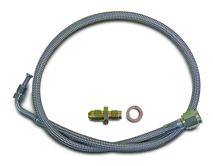 Braided Steel Clutch Master Cylinder To Slave Cylinder Hose Kit  36 Inches Long