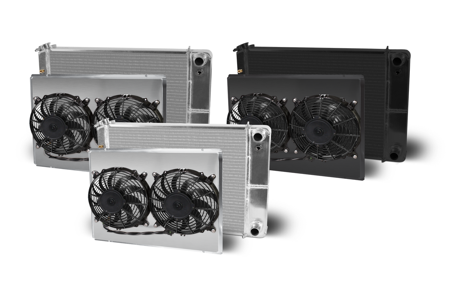 1973-87 GM Truckblazer Aluminum Radiator and Shroud