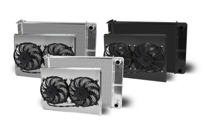 1973-87 GM Truckblazer Aluminum Radiator and Shroud