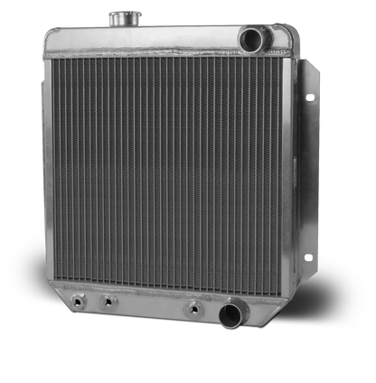 1964.5-66 Mustang Aluminum Radiator and Shroud - Passenger Side