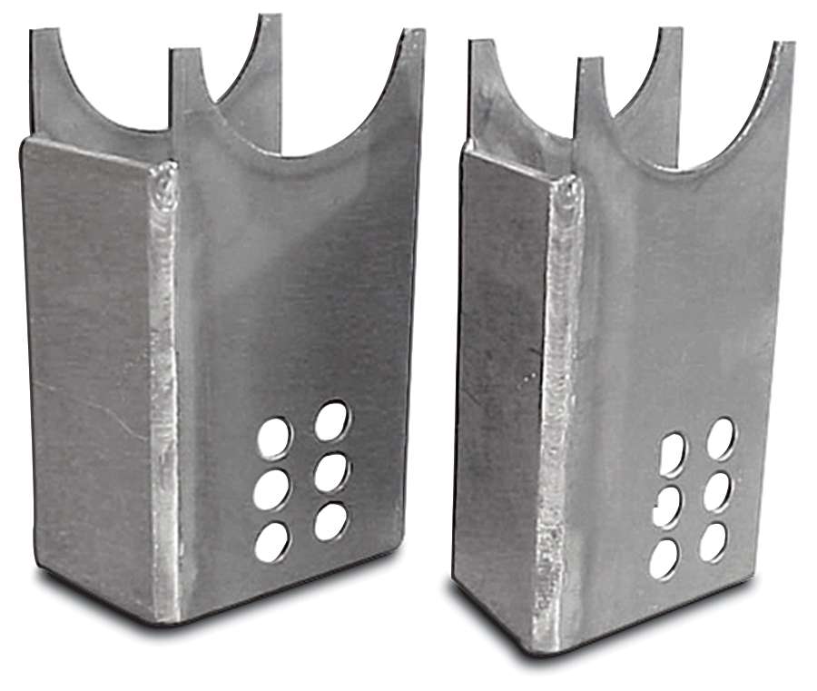 Steel Gm Trailing Arm Brackets Multiple Mounting Holes For 3" O.D Axle Tube