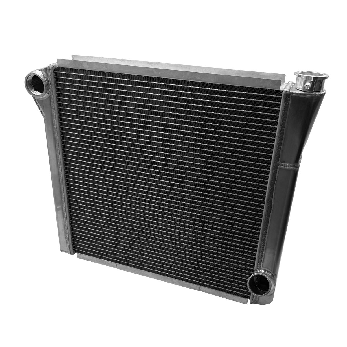 Radiator, Universal Inlet, Single Pass, 19" Tall x 25" Wide