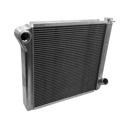 Radiator, Universal Inlet, Single Pass, 19" Tall x 25" Wide