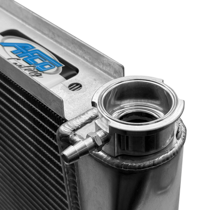 Radiator, Universal Inlet, Single Pass, 19" Tall x 25" Wide