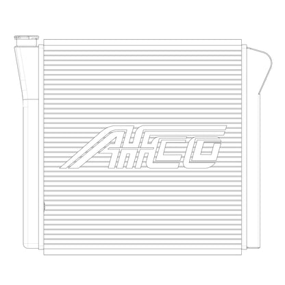Radiator, Universal Inlet, Single Pass, 19" Tall x 25" Wide