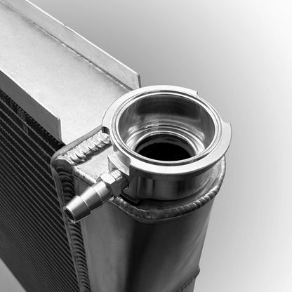Radiator, Universal Inlet, Single Pass, 19" Tall x 31" Wide