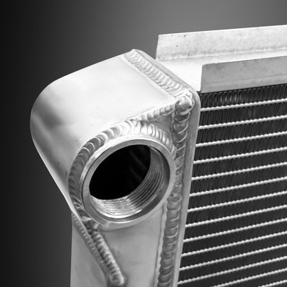 Radiator, Universal Inlet, Single Pass, 19" Tall x 31" Wide