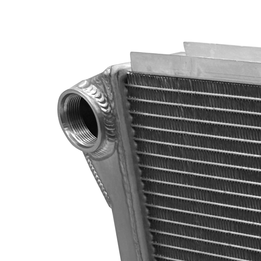 Radiator, Universal Inlet, Single Pass, 19" Tall x 26" Wide