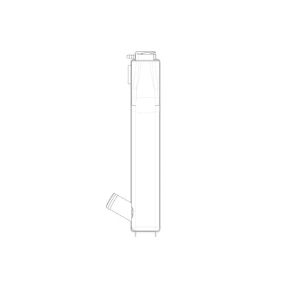 Radiator, Universal Inlet, Single Pass, 19" Tall x 26" Wide
