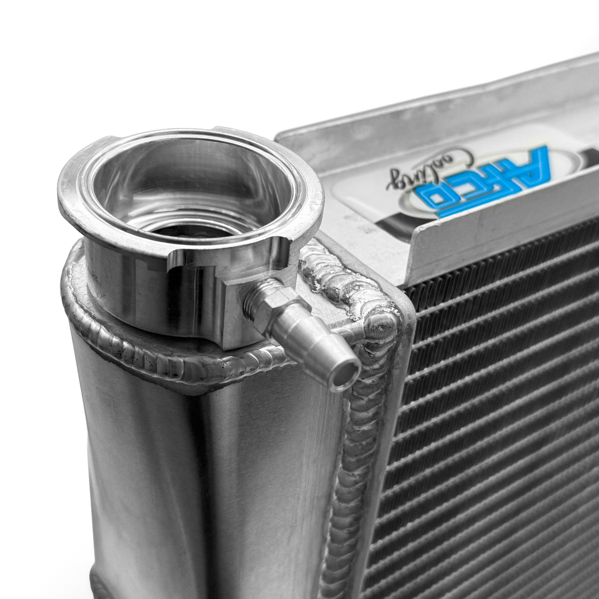 Radiator, Universal Inlet, Double Pass, 19" Tall x 26" Wide