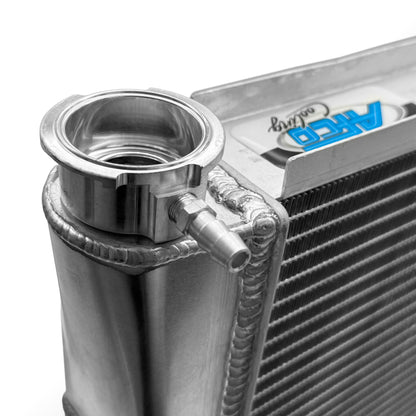 Radiator, Universal Inlet, Double Pass, 19" Tall x 26" Wide
