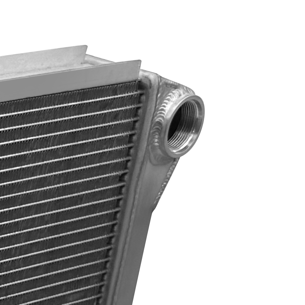 Radiator, Universal Inlet, Double Pass, 19" Tall x 31" Wide