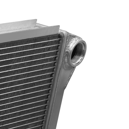 Radiator, Universal Inlet, Double Pass, 19" Tall x 31" Wide