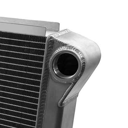 Radiator, Universal Inlet, Double Pass, 19" Tall x 31" Wide