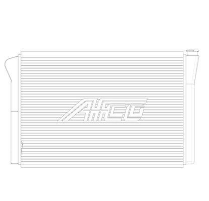 Radiator, Universal Inlet, Double Pass, 19" Tall x 31" Wide