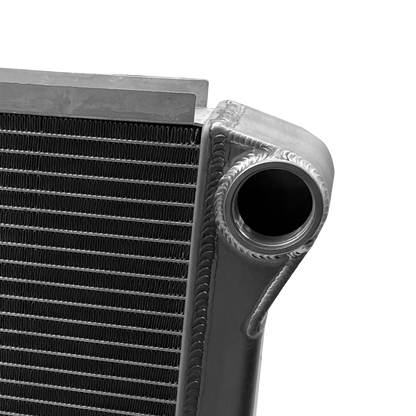 Radiator, Universal Inlet, Double Pass, 19" Tall x 24" Wide