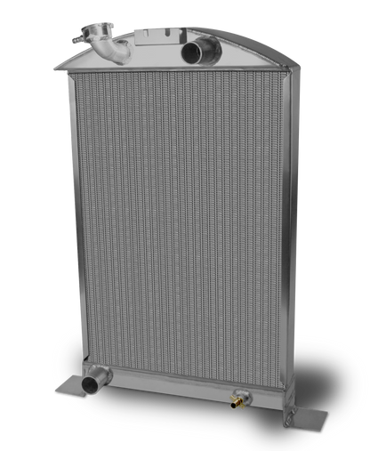 1933-34 Ford Car Aluminum Radiator and Shroud