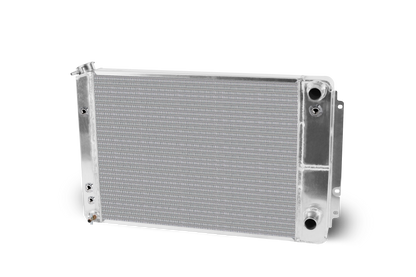 1966-67 Chevelle Lsx Double Pass Crossflow Aluminum Radiator and Shroud