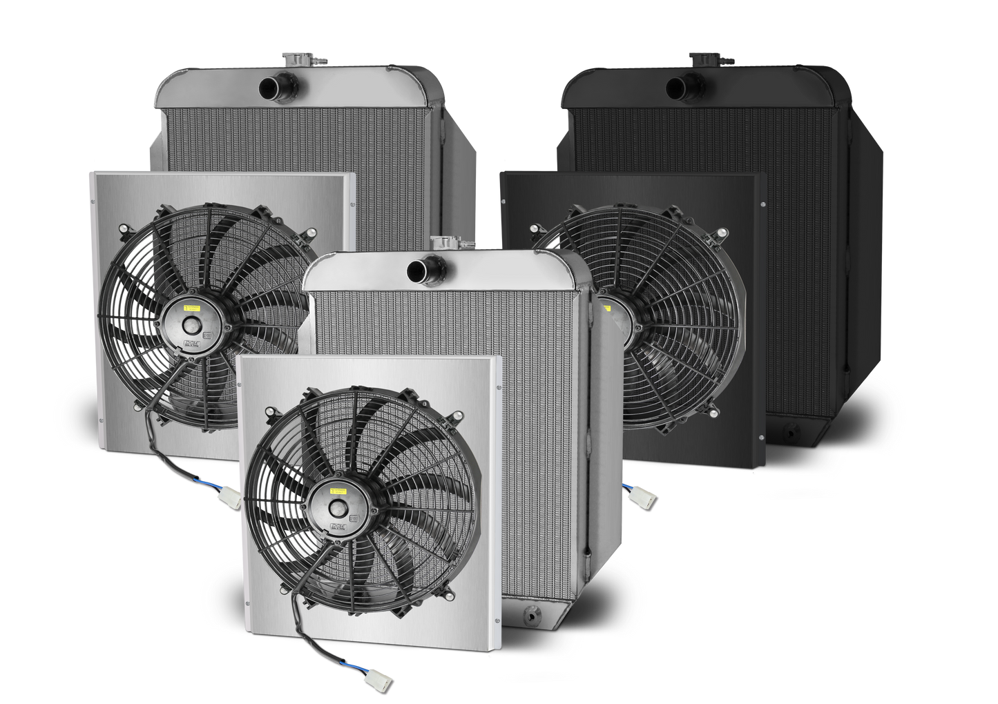 Ford F100 Aluminum Radiator and Shroud