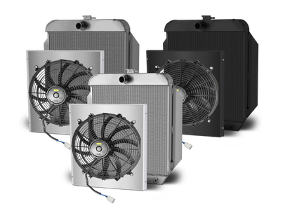 Ford F100 Aluminum Radiator and Shroud