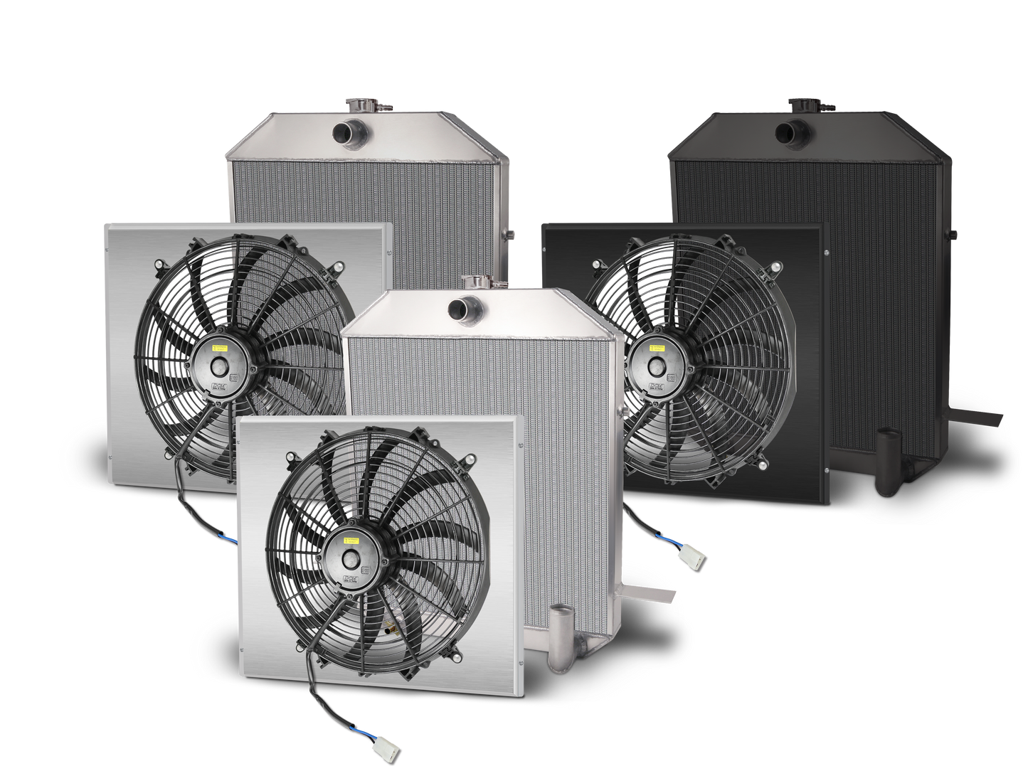 1940 Ford Car Aluminum Radiator - Chevy Engine