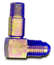 Fitting 1/8 NP To -4AN Tall 90 Degree Elbow