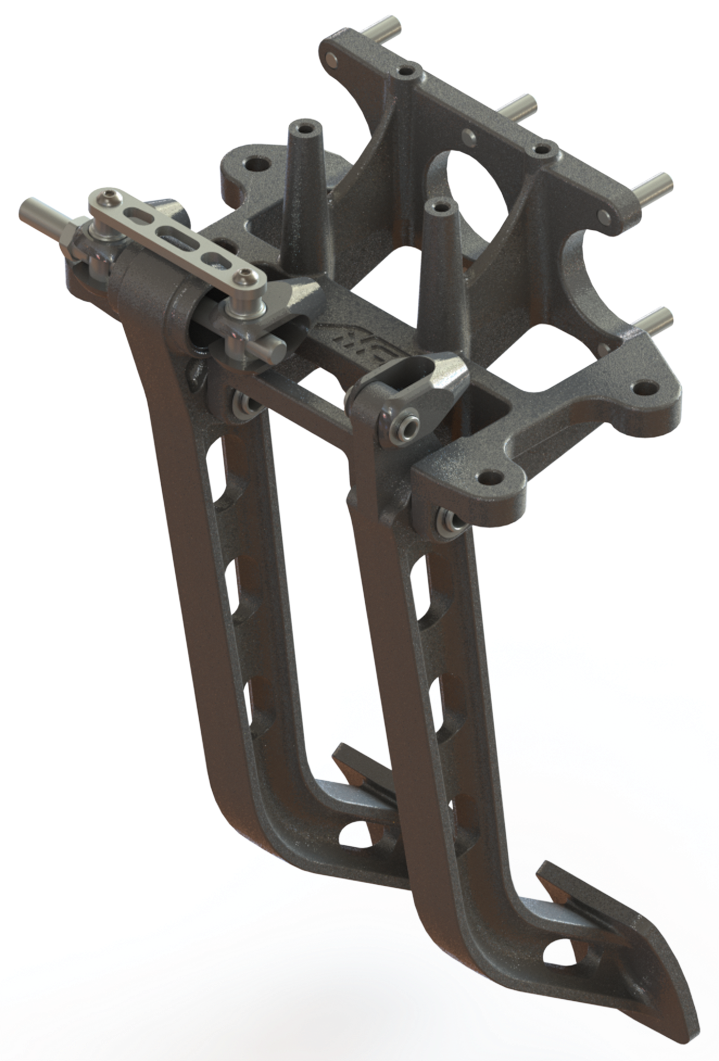 Aluminum Brake Pedal Reverse Swing Mt. 6.25: 1 Ratio