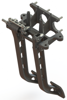 Aluminum Brake Pedal Reverse Swing Mt. 6.25: 1 Ratio
