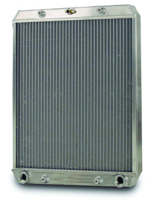 Aluminum  Radiator  Dragster/Roadster    Double Pass  3/4 FNPT Inlet  3/4 FNPT Outlet
