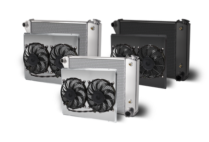 1968-74 Nova Aluminum Radiator and Shroud